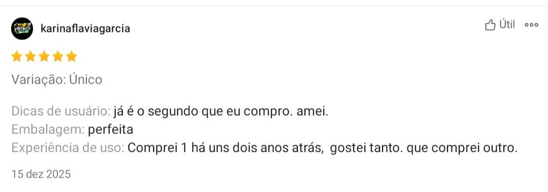 Print de avaliação real de cliente 2